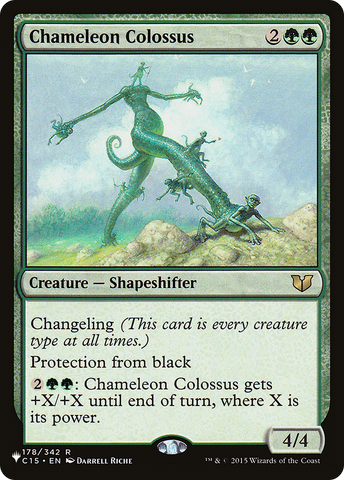 Chameleon Colossus (C15) [The List] Magic: The Gathering