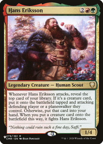 Hans Eriksson [The List] Magic: The Gathering