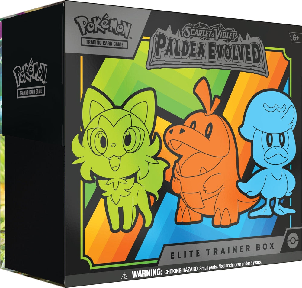 Scarlet & Violet: Paldea Evolved - Elite Trainer Box Pokémon