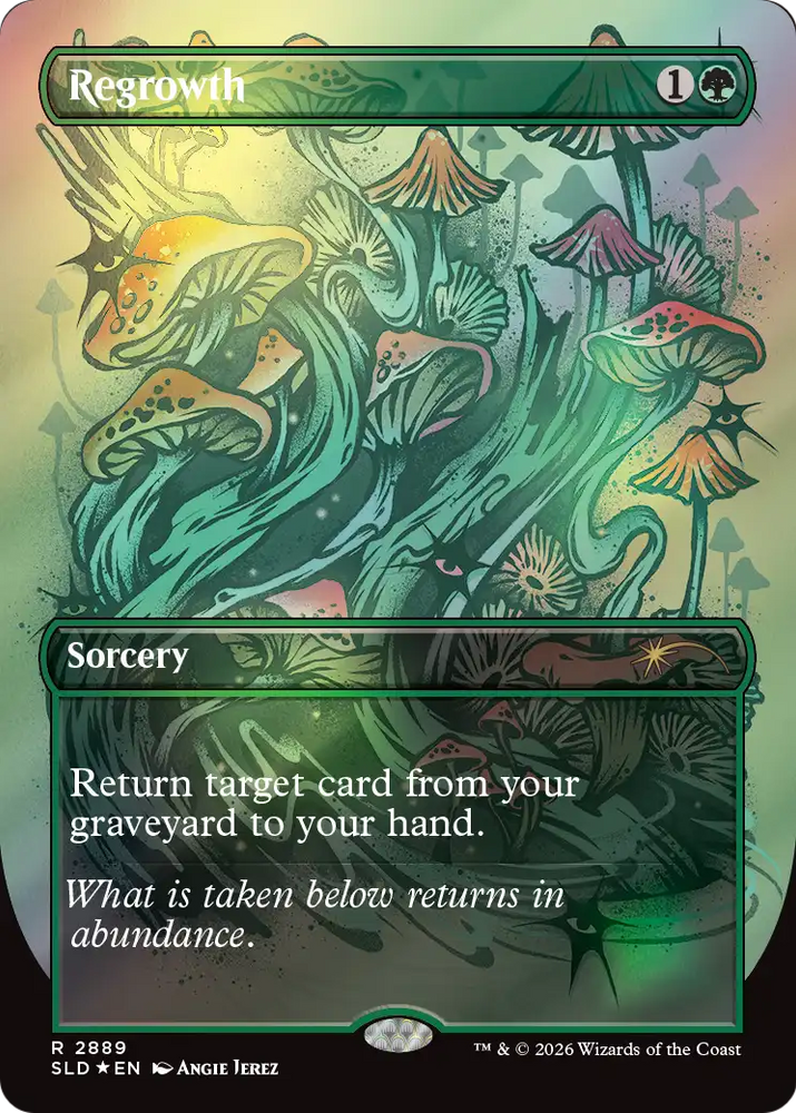 Regrowth (2889) [Secret Lair Drop Series] Magic: The Gathering