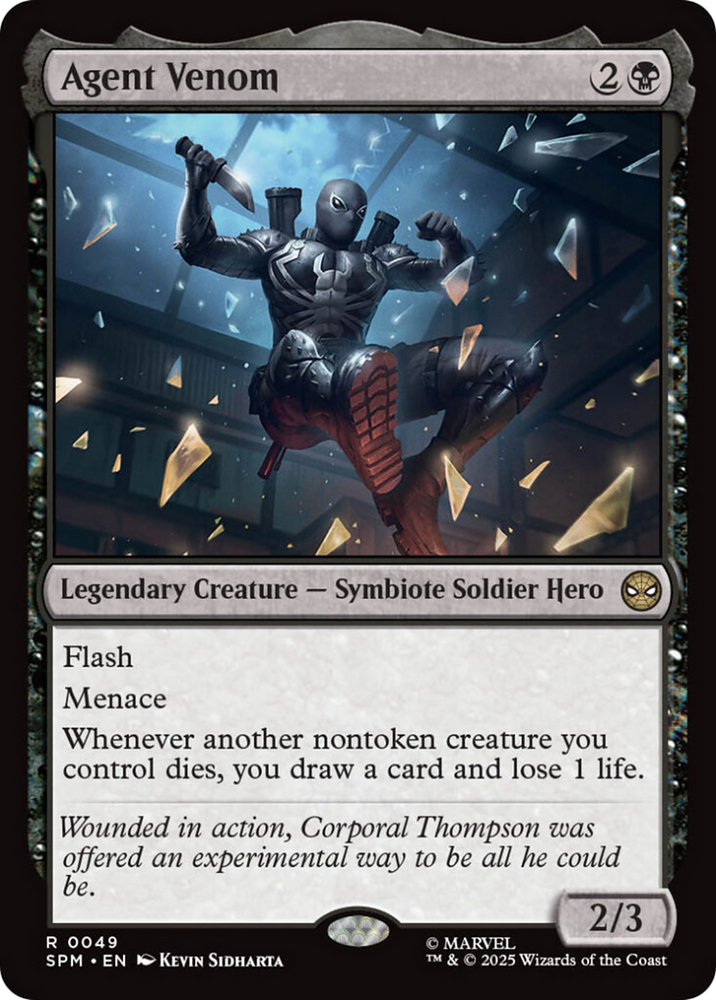 Agent Venom [Marvel's Spider-Man] Magic: The Gathering