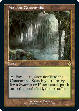Verdant Catacombs (Retro Foil Etched) [Modern Horizons 2] Magic: The Gathering