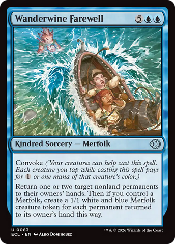 Wanderwine Farewell [Lorwyn Eclipsed] Magic: The Gathering