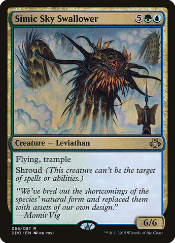 Simic Sky Swallower [Duel Decks: Elspeth vs. Kiora] Magic: The Gathering
