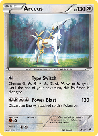 Arceus (XY197) [XY: Black Star Promos] Pokémon