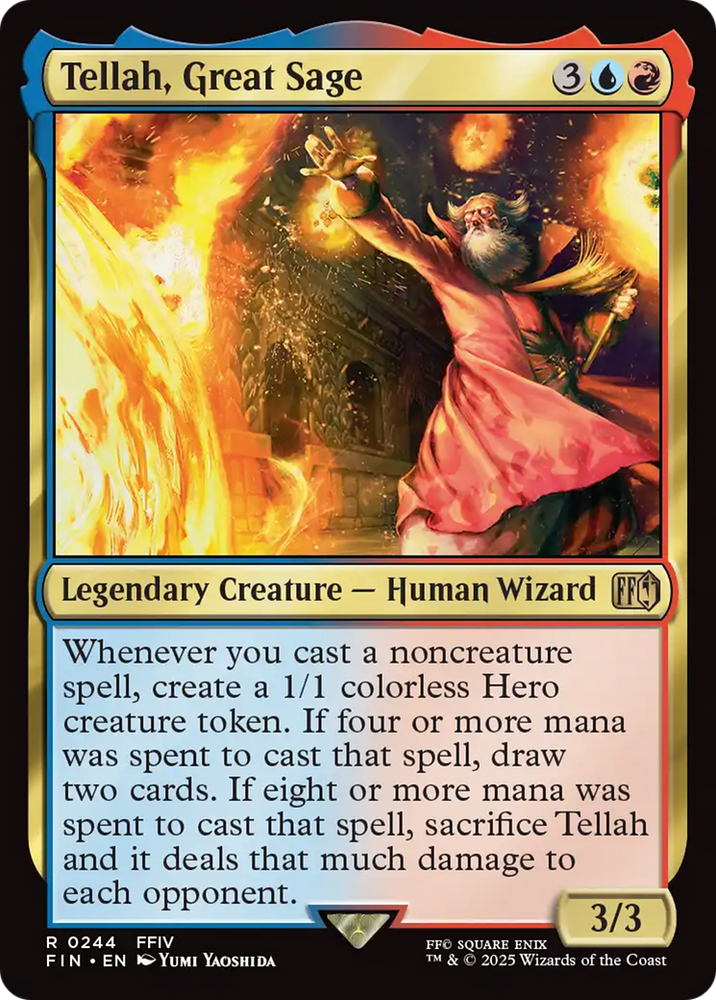 Tellah, Great Sage [FINAL FANTASY] Magic: The Gathering