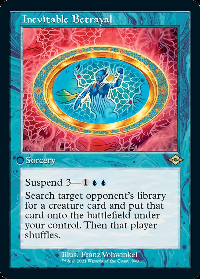 Inevitable Betrayal (Retro Foil Etched) [Modern Horizons 2] Magic: The Gathering