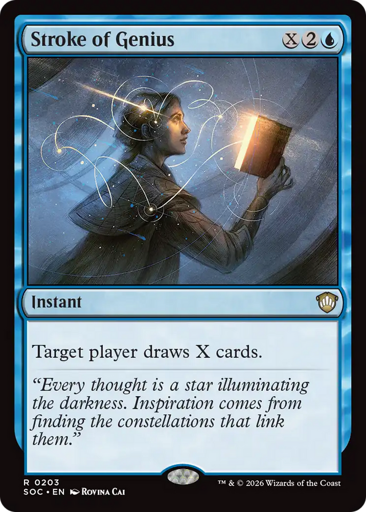 Stroke of Genius [Secrets of Strixhaven Commander] Magic: The Gathering