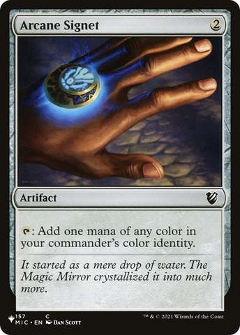 Arcane Signet (MIC) [The List] Magic: The Gathering