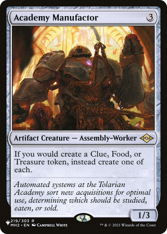 Academy Manufactor [The List] Magic: The Gathering