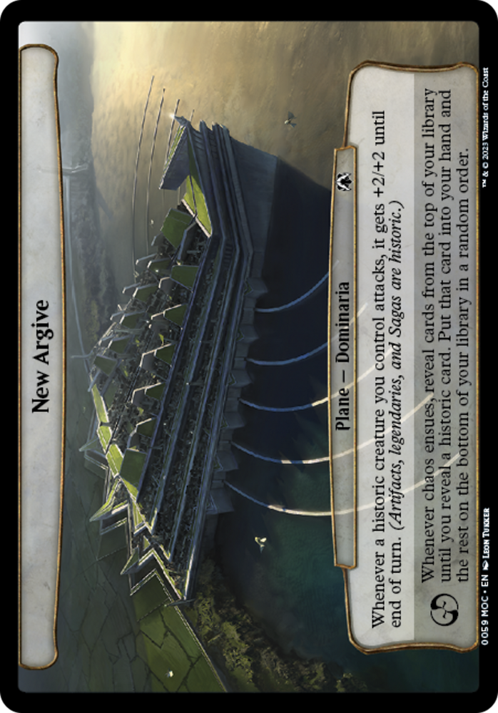 New Argive [March of the Machine Commander] Magic: The Gathering