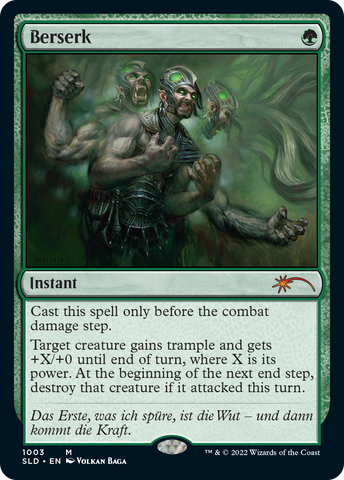Berserk [Secret Lair Drop Series] Magic: The Gathering
