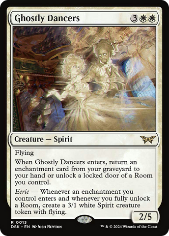 Ghostly Dancers [Duskmourn: House of Horror] Magic: The Gathering