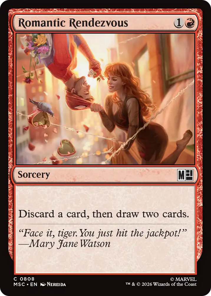 Romantic Rendezvous [Marvel Super Heroes Commander] Magic: The Gathering