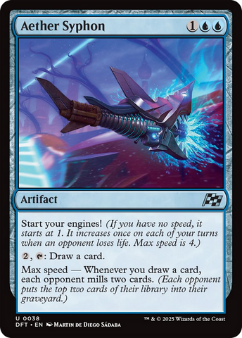 Aether Syphon [Aetherdrift] Magic: The Gathering