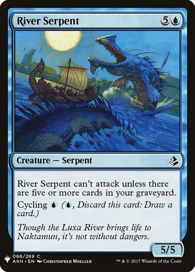 River Serpent [Mystery Booster] Magic: The Gathering