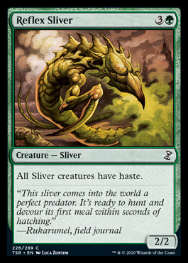 Reflex Sliver [Time Spiral Remastered] Magic: The Gathering