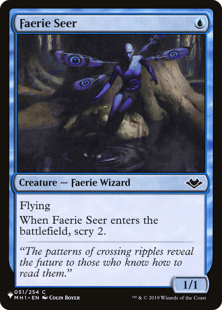 Faerie Seer [The List] Magic: The Gathering