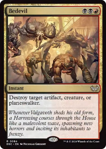 Bedevil [Duskmourn: House of Horror Commander] Magic: The Gathering