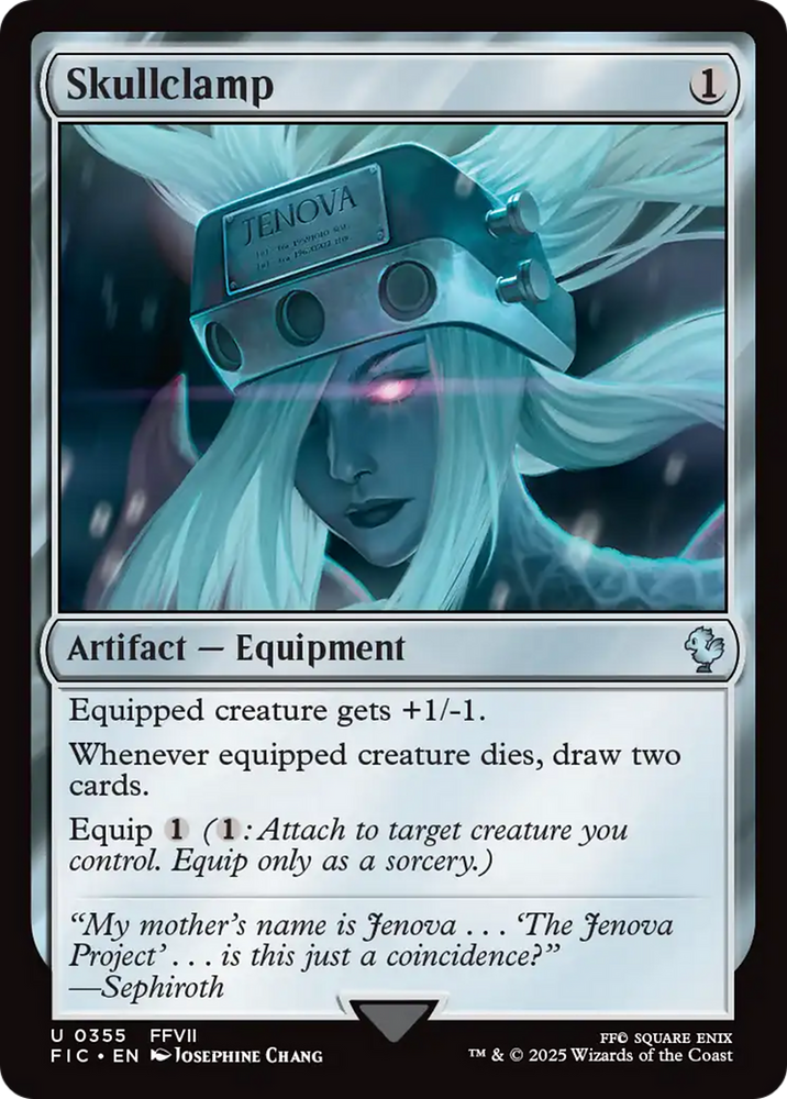 Skullclamp [FINAL FANTASY Commander] Magic: The Gathering