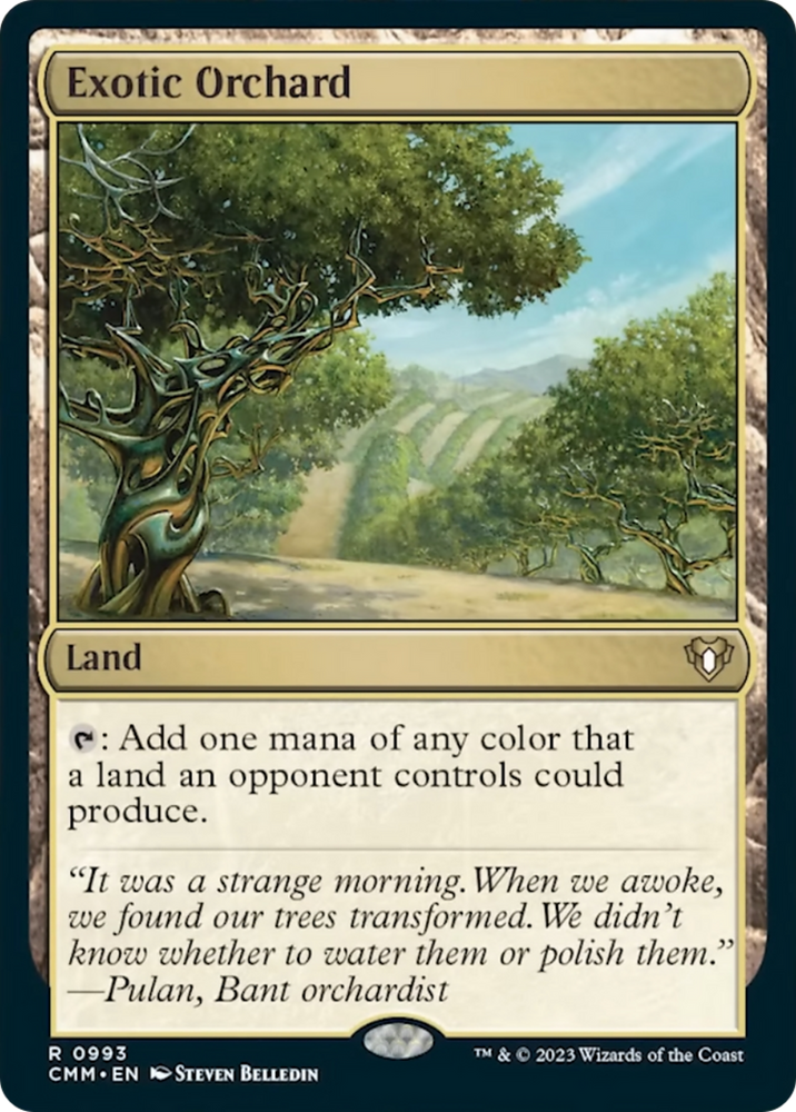 Exotic Orchard [Commander Masters] Magic: The Gathering