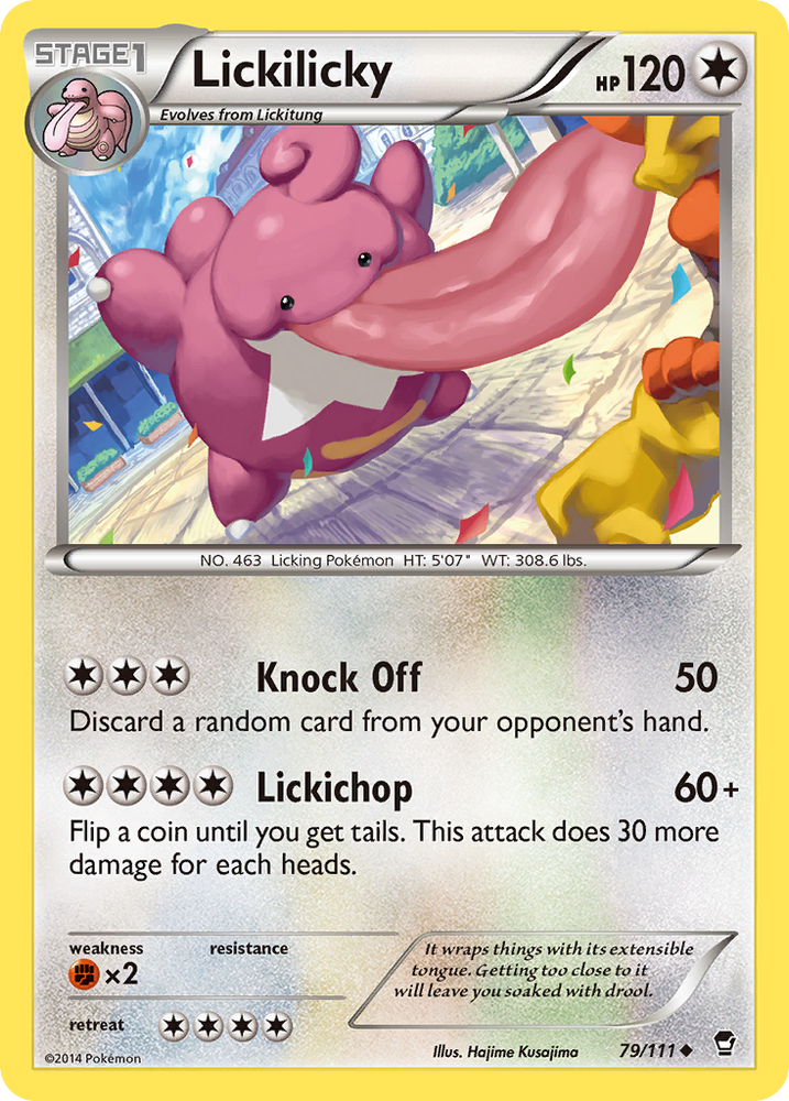 Lickilicky (79/111) [XY: Furious Fists] Pokémon