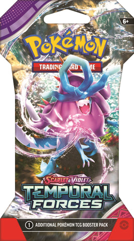 Scarlet & Violet: Temporal forces - Sleeved Booster Pack Pokémon