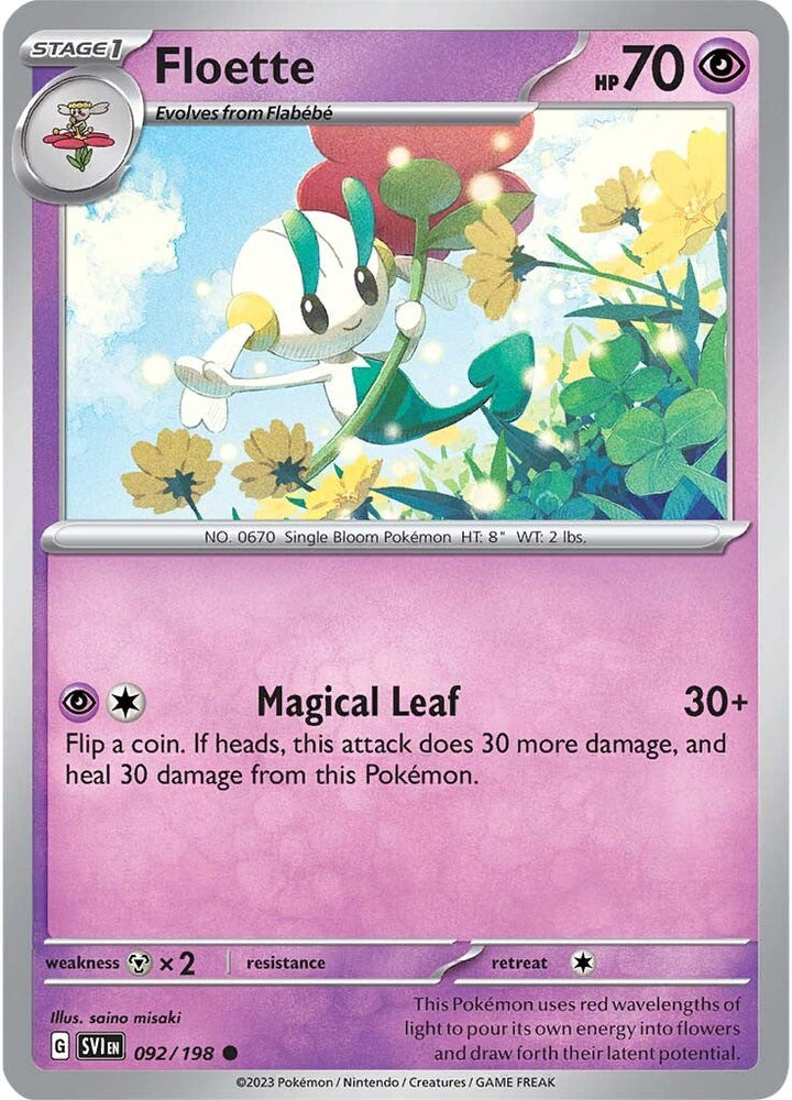 Floette (092/198) [Scarlet & Violet: Base Set] Pokémon