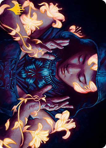 Blossoming Calm Art Card (Gold-Stamped Signature) [Modern Horizons 2 Art Series] Magic: The Gathering