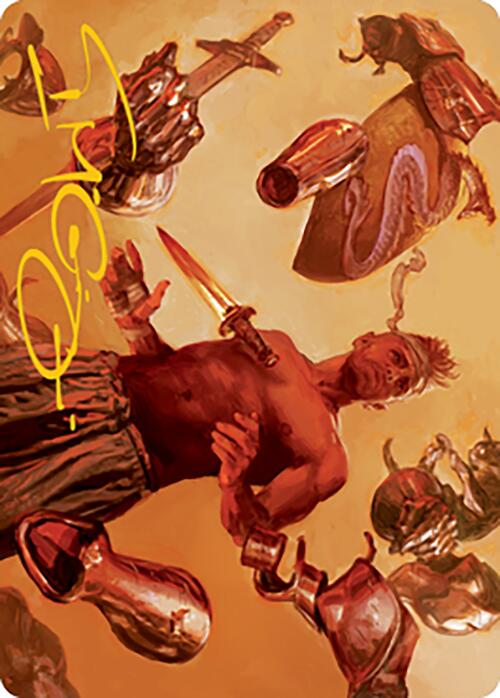Dress Down Art Card (Gold-Stamped Signature) [Modern Horizons 2 Art Series] Magic: The Gathering