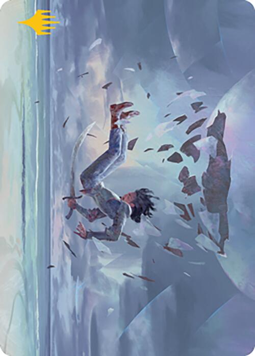 Suspend Art Card (Gold-Stamped Signature) [Modern Horizons 2 Art Series] Magic: The Gathering