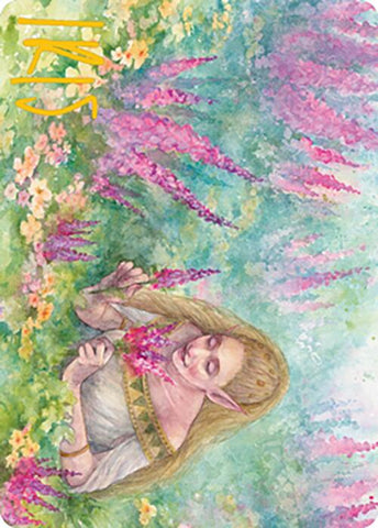 Abundant Harvest Art Card (Gold-Stamped Signature) [Modern Horizons 2 Art Series] Magic: The Gathering