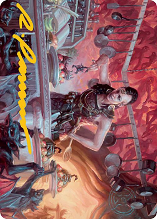 Asmoranomardicadaistinaculdacar Art Card (Gold-Stamped Signature) [Modern Horizons 2 Art Series] Magic: The Gathering