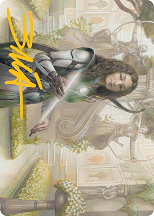 Arcus Acolyte Art Card (Gold-Stamped Signature) [Modern Horizons 2 Art Series] Magic: The Gathering