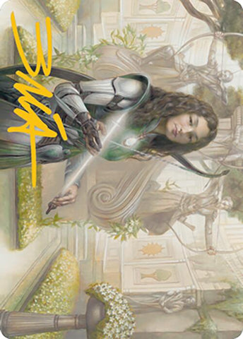 Arcus Acolyte Art Card (Gold-Stamped Signature) [Modern Horizons 2 Art Series] Magic: The Gathering