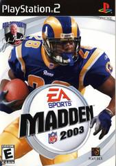 Madden 2003 - Item, Box, and Manual (Playstation 2) VG