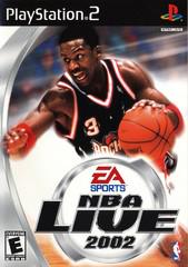 NBA Live 2002 - Item, Box, and Manual (Playstation 2) VG