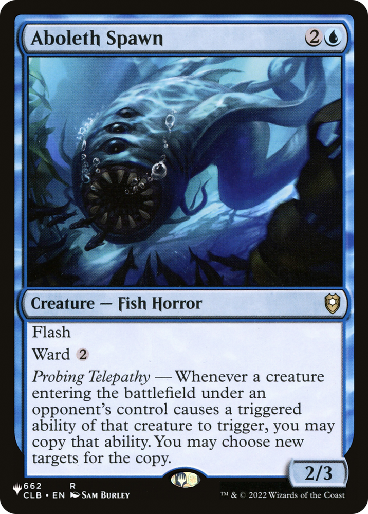 Aboleth Spawn [The List] Magic: The Gathering