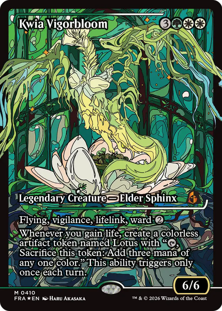 Kwia Vigorbloom (Showcase) (0410) [Reality Fracture] Magic: The Gathering