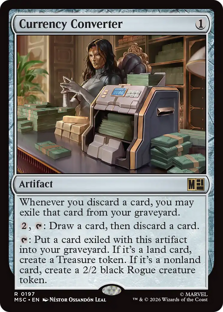 Currency Converter (Surge Foil) [Marvel Super Heroes Commander] Magic: The Gathering