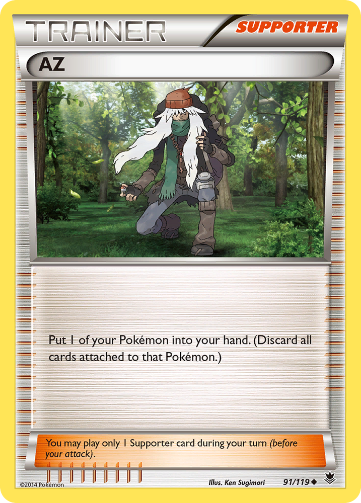 AZ (91/119) [XY: Phantom Forces] Pokémon