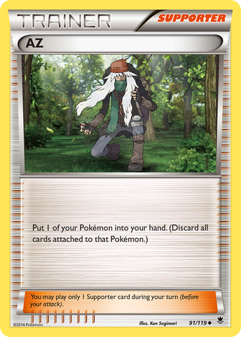 AZ (91/119) [XY: Phantom Forces] Pokémon