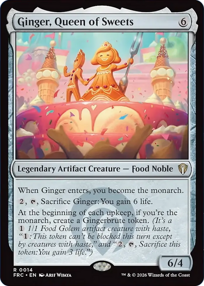Ginger, Queen of Sweets [Reality Fracture Commander] Magic: The Gathering