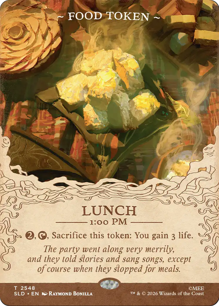 Food Token (2548) [Secret Lair Drop Series] Magic: The Gathering