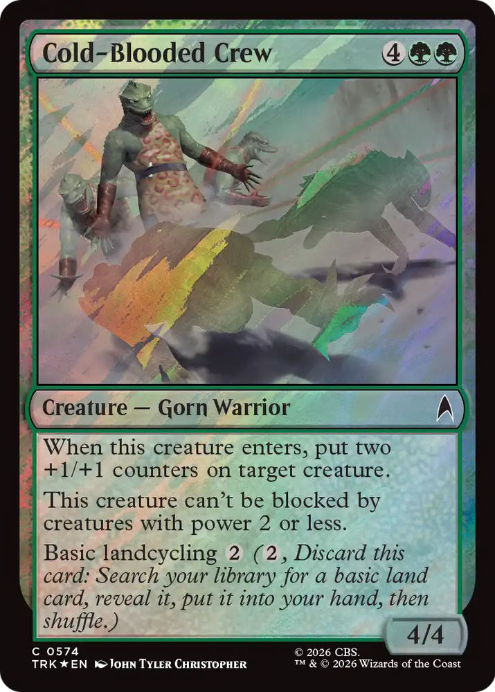 Cold-Blooded Crew [Star Trek] Magic: The Gathering