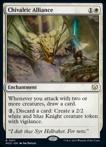 Chivalric Alliance [March of the Machine Commander] Magic: The Gathering