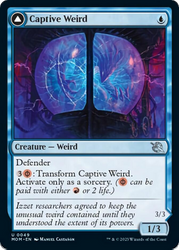 Captive Weird // Compleated Conjurer [March of the Machine] Magic: The Gathering