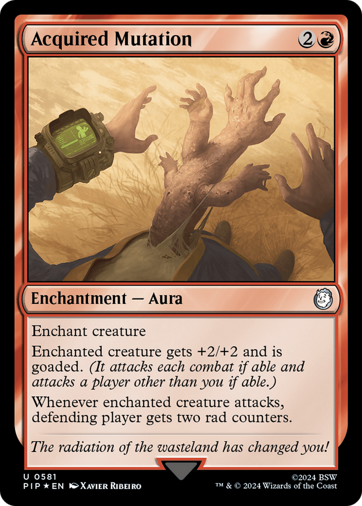 Acquired Mutation (Surge Foil) [Fallout] Magic: The Gathering