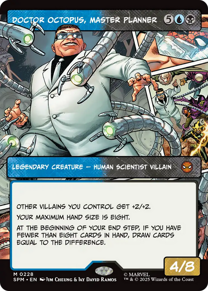 Doctor Octopus, Master Planner (Borderless) [Marvel's Spider-Man] Magic: The Gathering