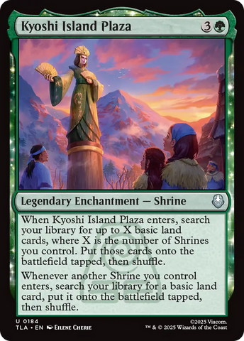 Kyoshi Island Plaza [Avatar: The Last Airbender] Magic: The Gathering